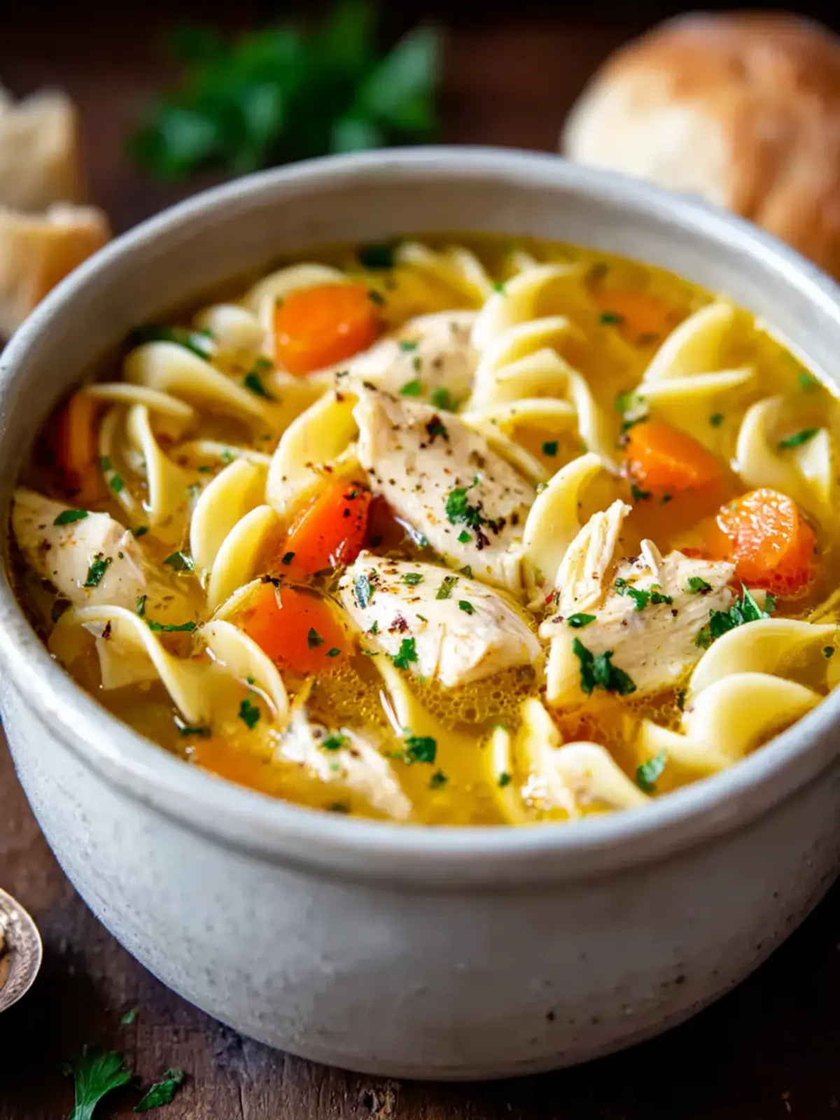 Homemade Chicken Noodle Soup: The Ultimate Amazing Comfort Recipe First Image
