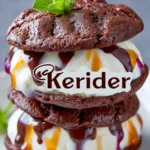 Irresistible Choc-Mint Crackle Ice-Cream Sandwiches at Home First Image