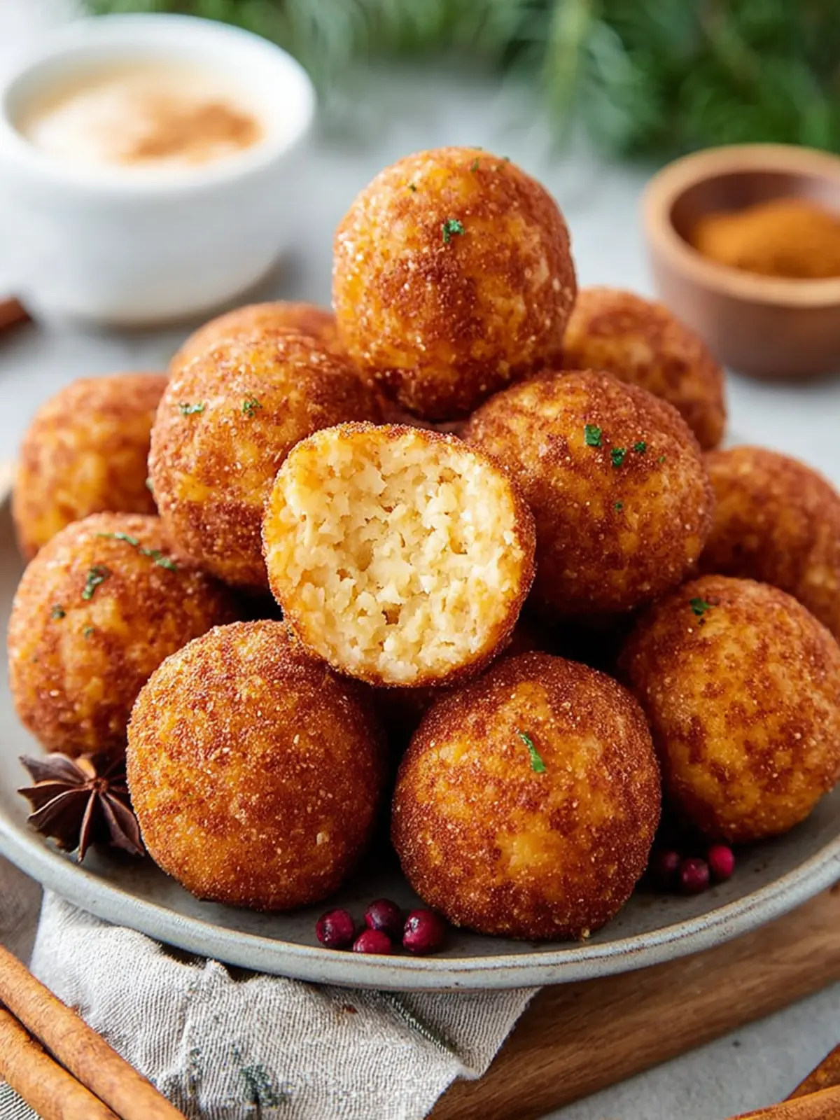 Snickerdoodle Protein Balls First Image