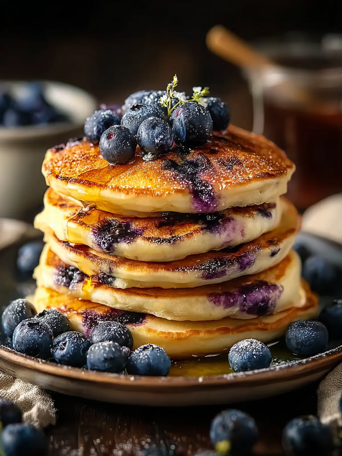 High-Protein Blueberry Pancakes: The Ultimate Delicious Recipe First Image