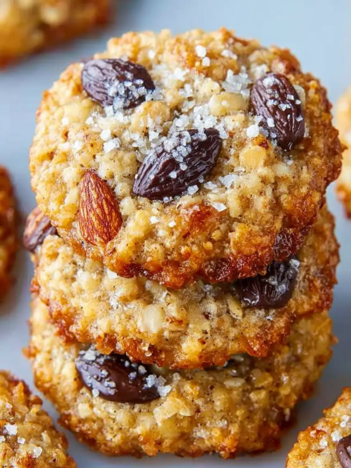 Almond Flour Oatmeal Cookies First Image