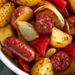 Air Fryer Sausage and Potatoes First Image