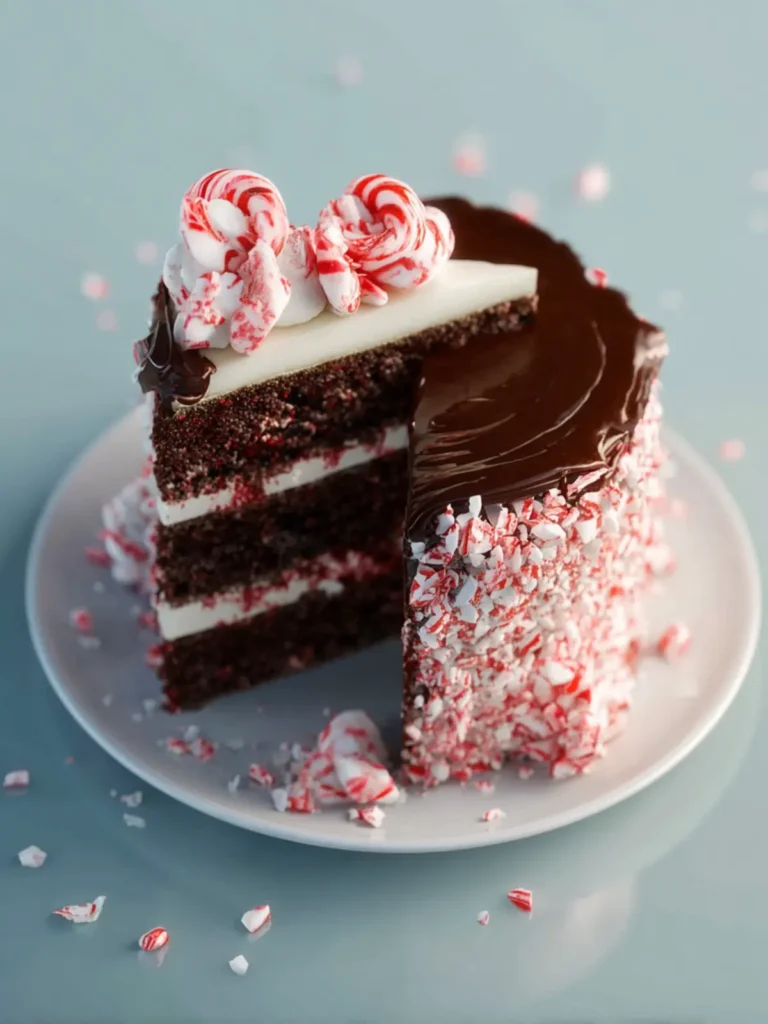 Chocolate Peppermint Cake First Image