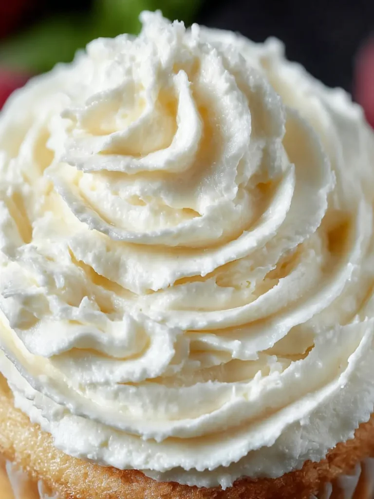 Whipped Buttercream Frosting First Image