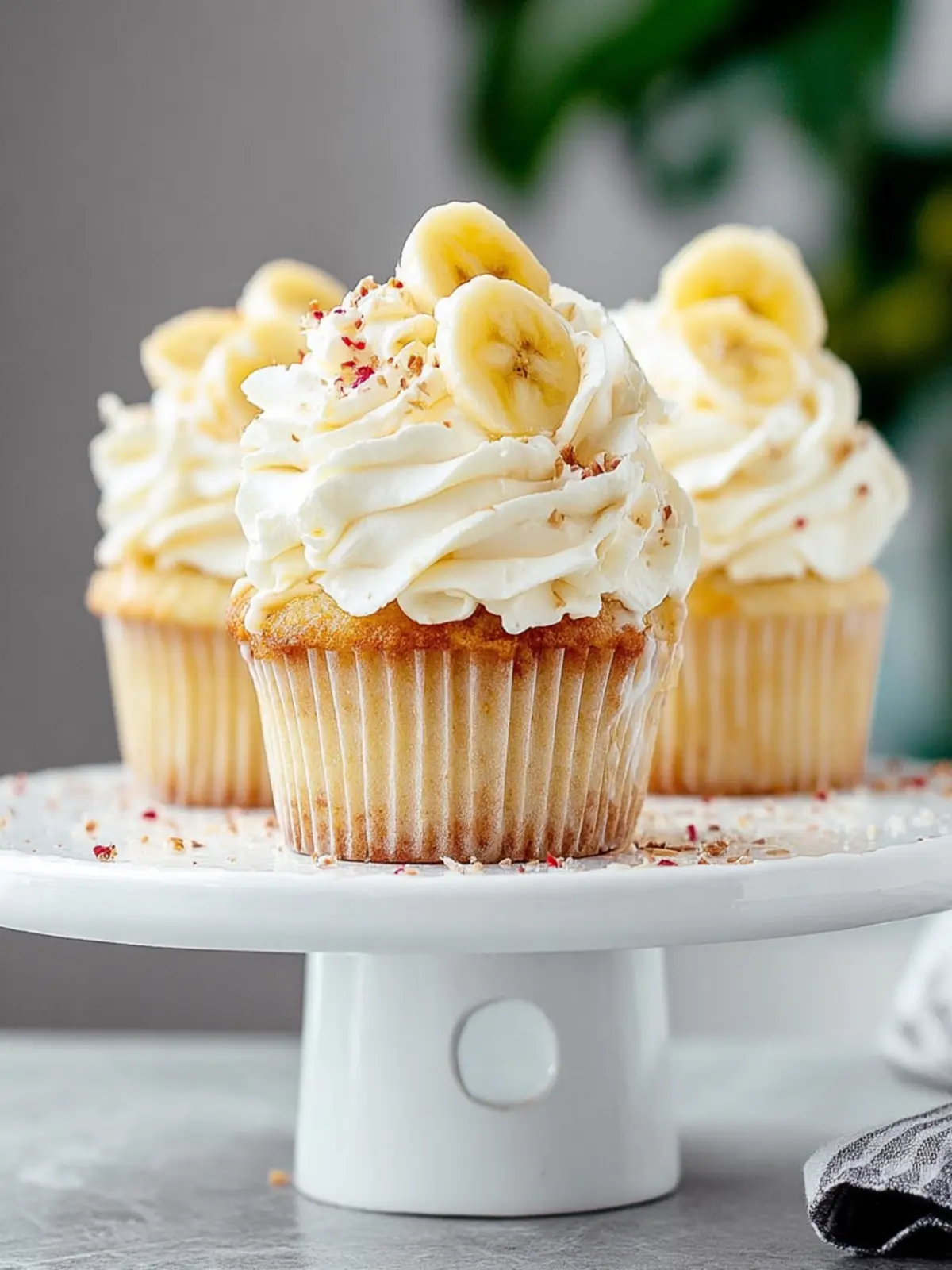 Banana Cupcakes First Image