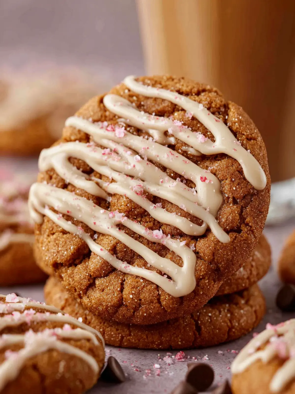 Gingerbread Latte Cookies First Image