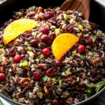 Flavorful Wild Rice with Cranberries & Orange Zest Recipe First Image