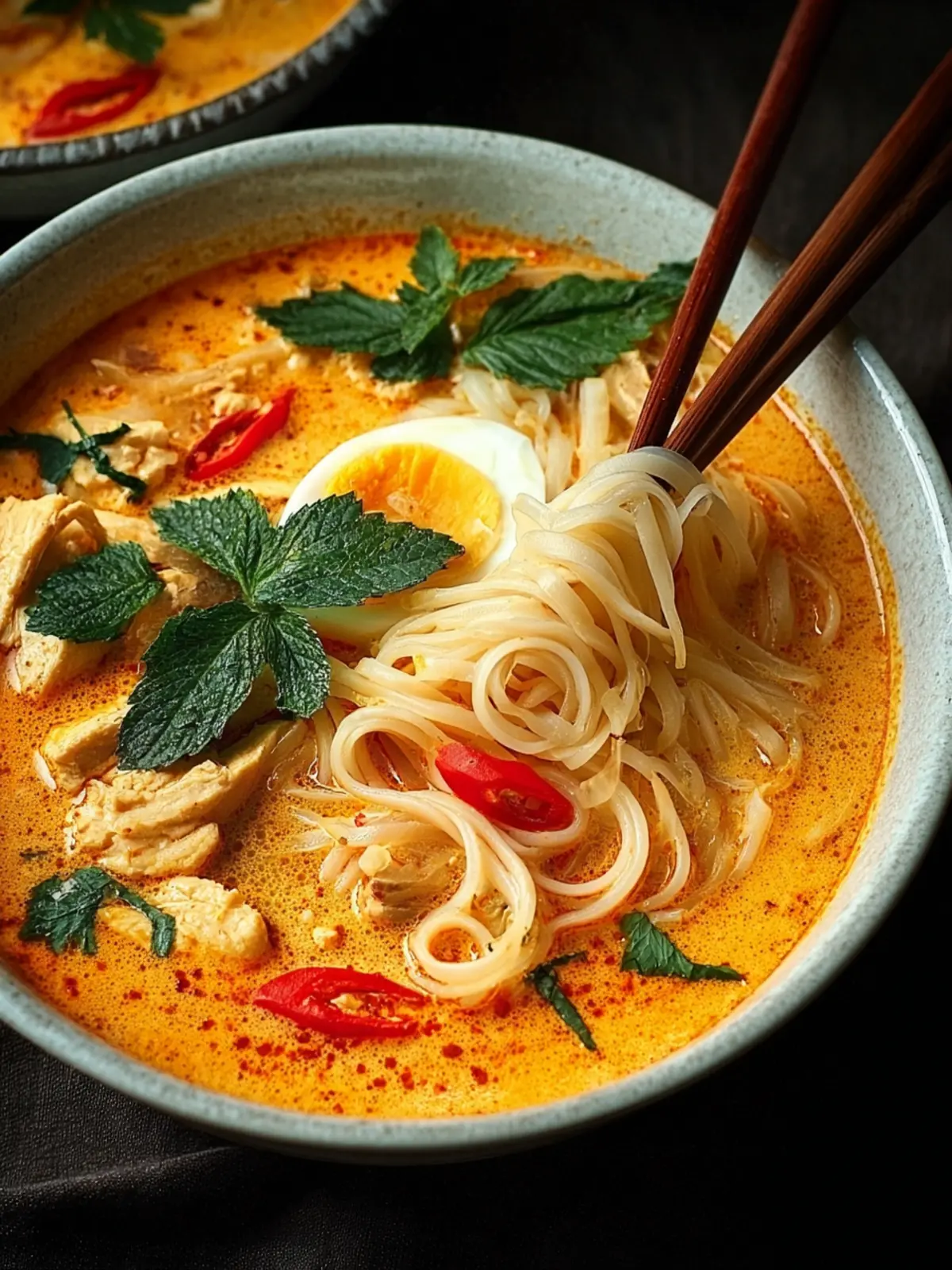 Irresistible Coconut Curry Noodle Soup Recipe to Savor First Image