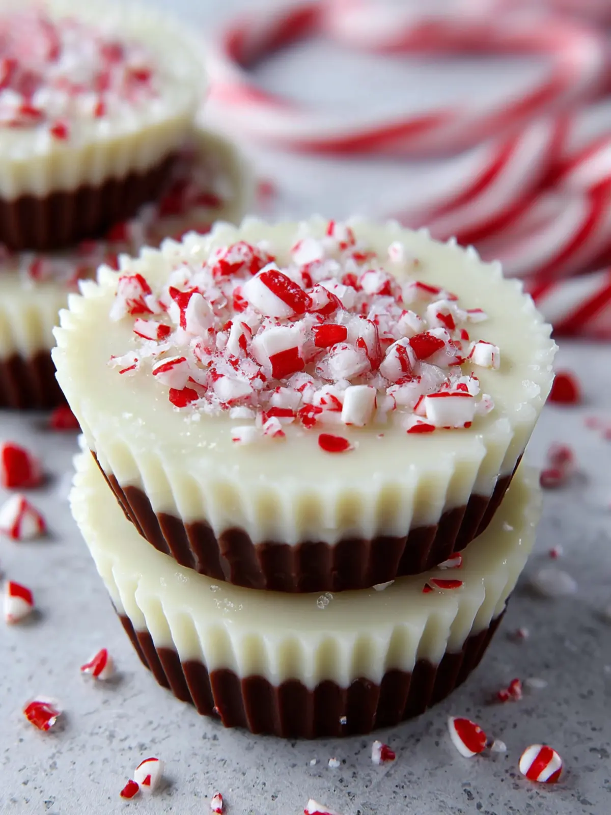 Peppermint Bark Cups First Image