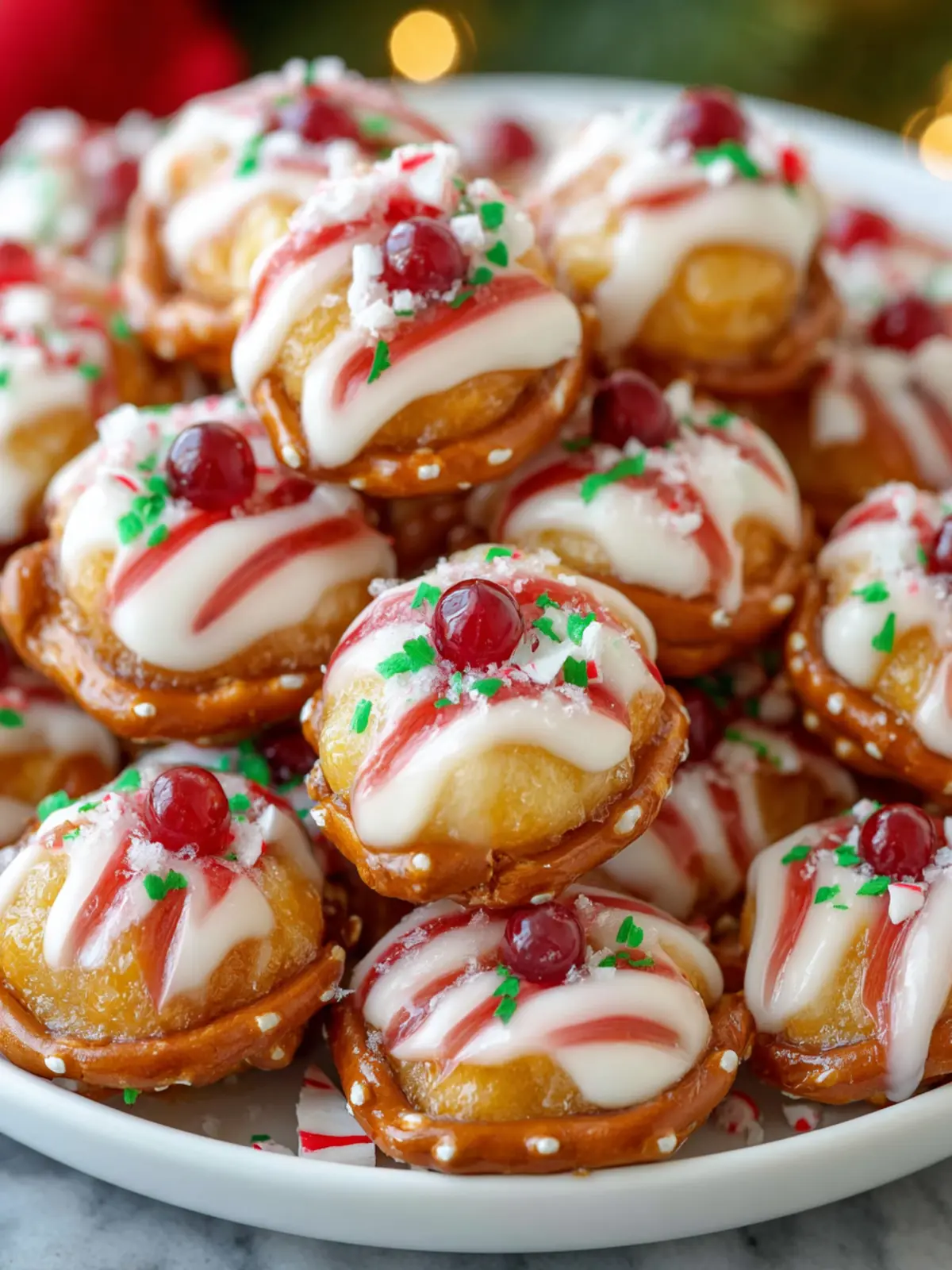 Peppermint Pretzel Bites First Image