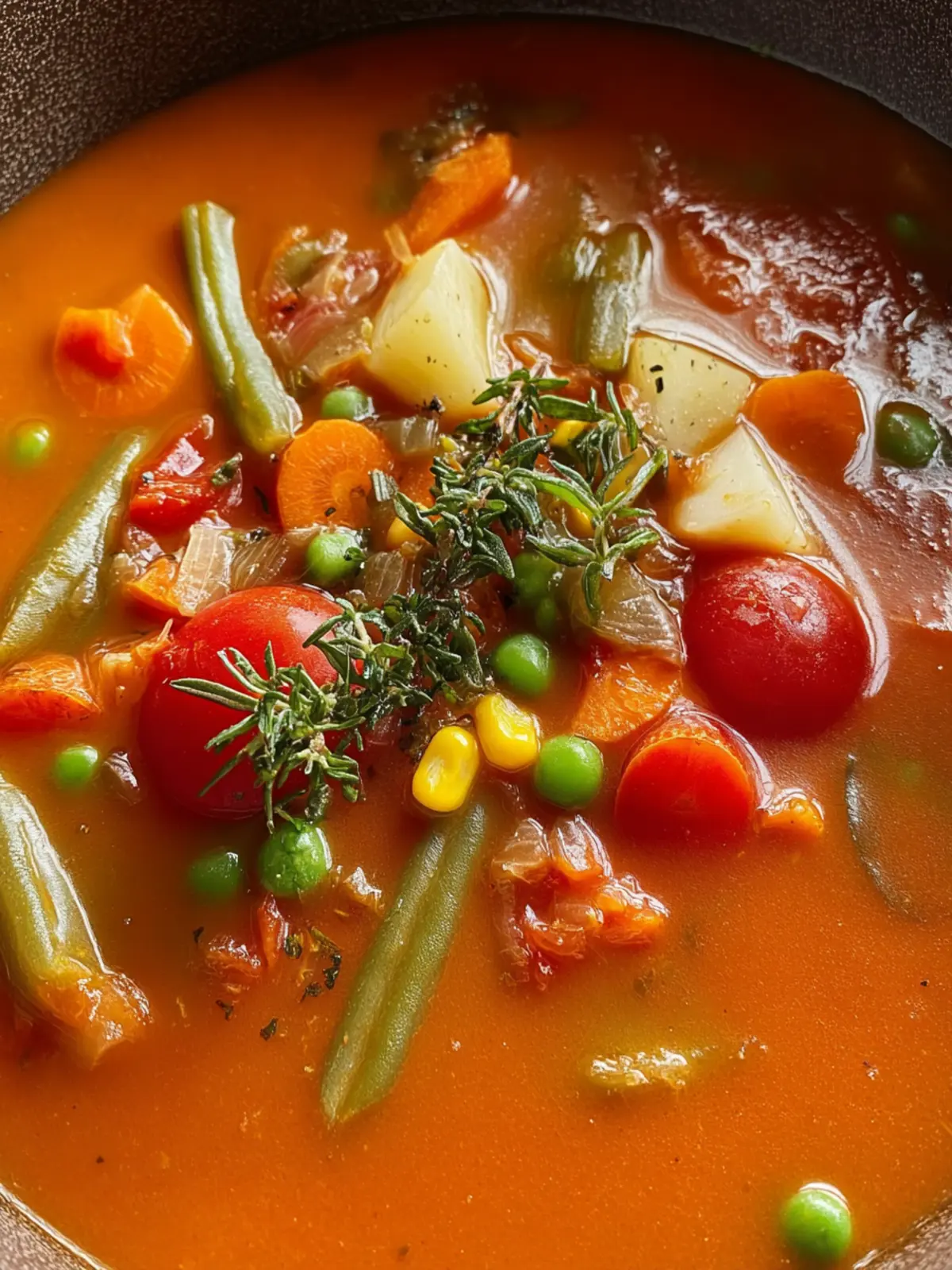 Vegetable Soup First Image