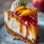 Peach Cobbler Cheesecake Fusion Recipe First Image