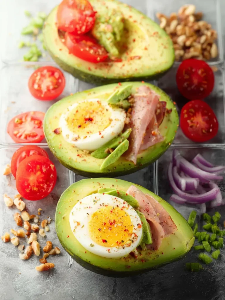 Avocado Keto Lunchbox Idea First Image
