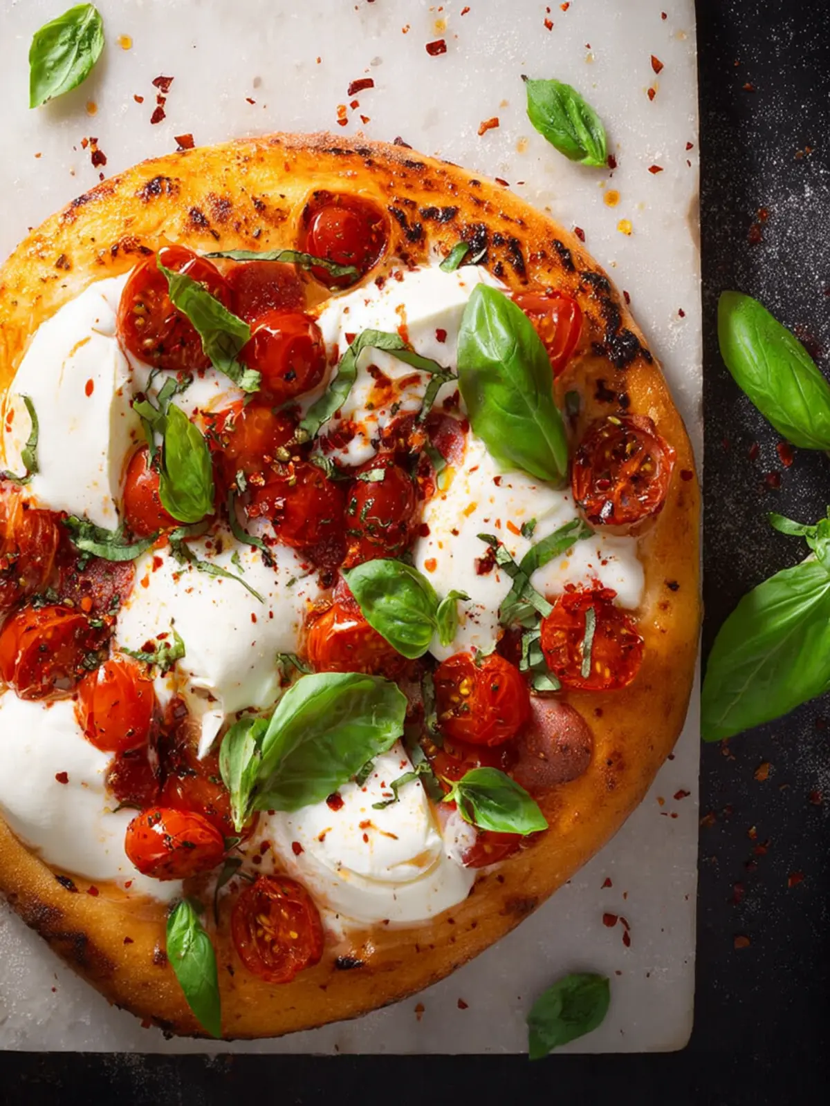 Burrata Pizza First Image