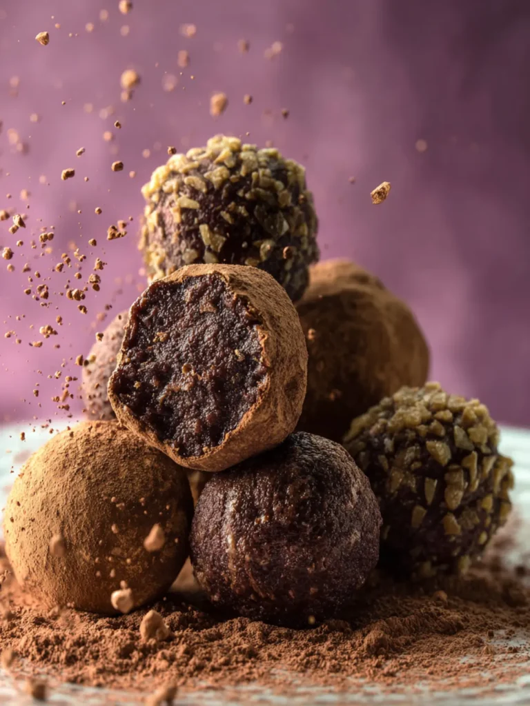 Chocolate Truffles Recipe First Image