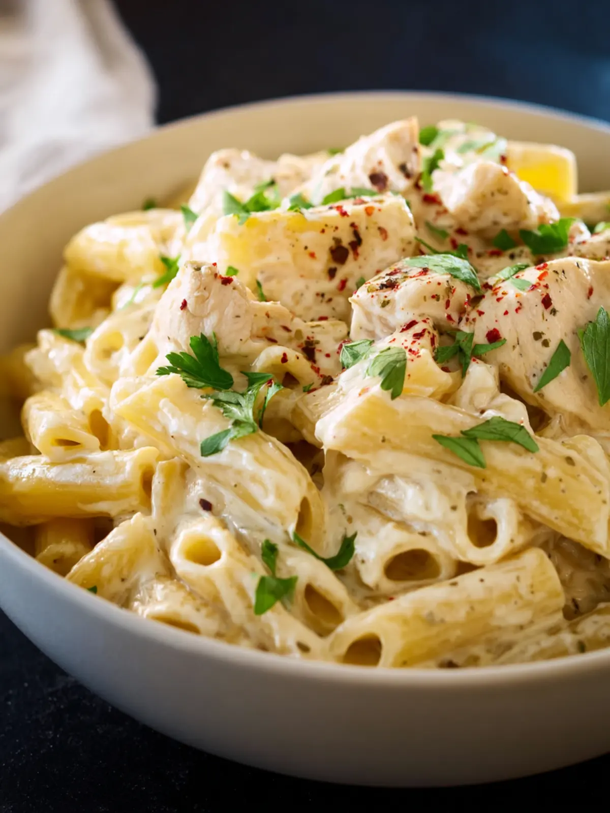 Crock Pot Chicken Alfredo First Image