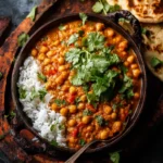 Easy Indian Chickpea Curry Recipe First Image