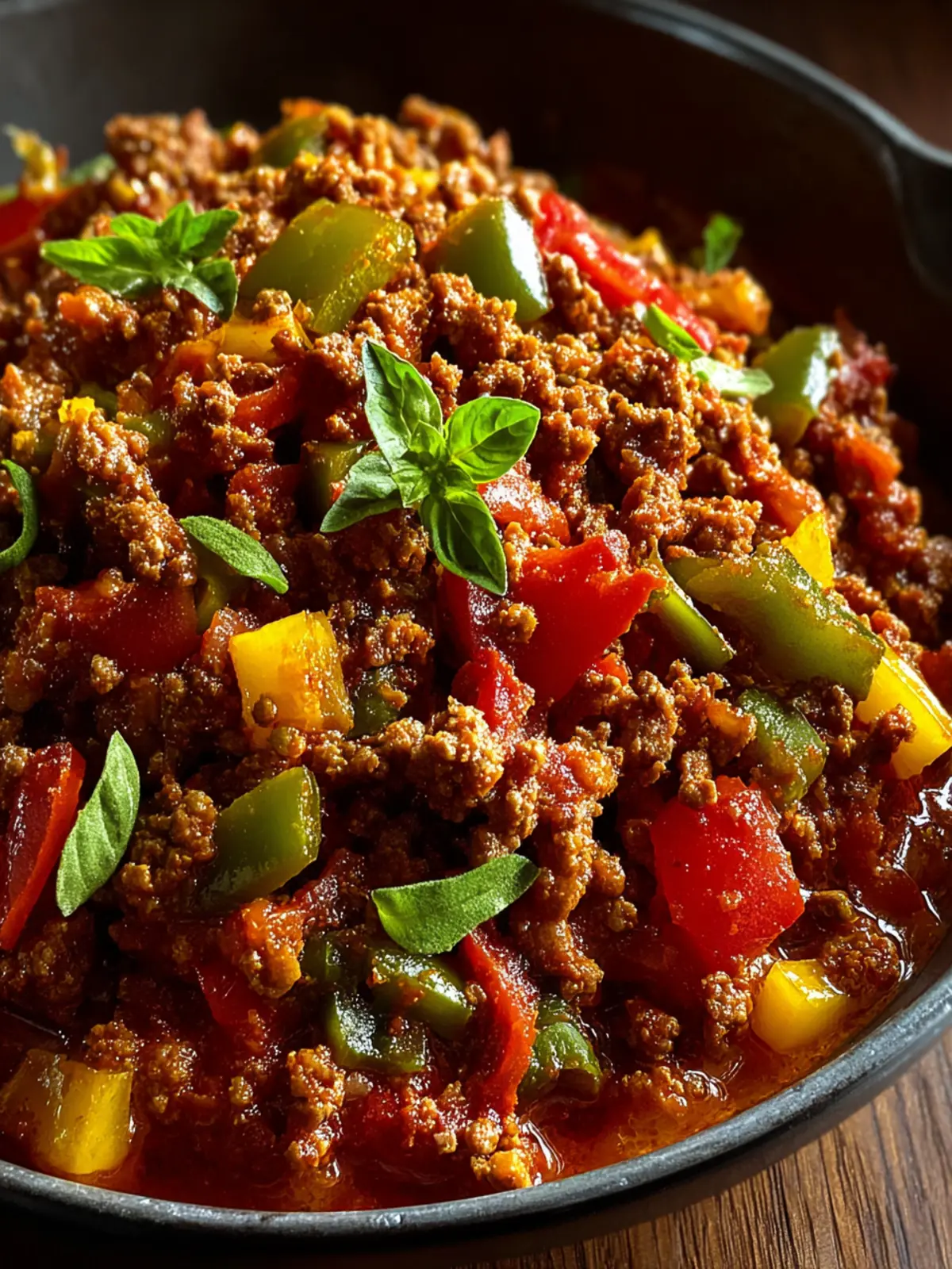 Flavorful Beef Picadillo First Image