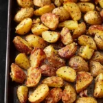 Garlic Roasted Potatoes First Image