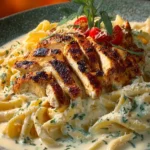 Grilled Chicken Alfredo Pasta First Image
