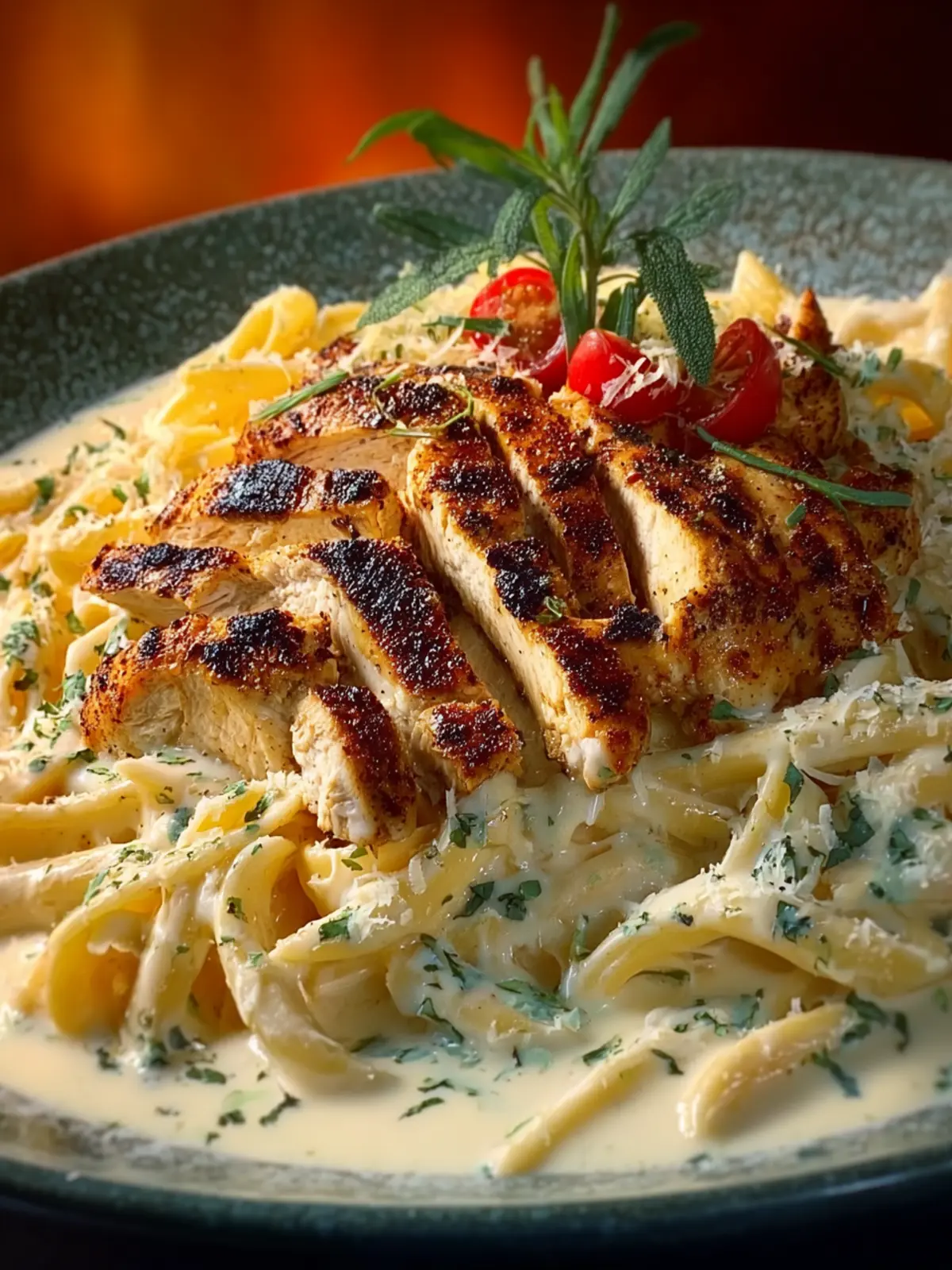 Grilled Chicken Alfredo Pasta: Irresistibly Creamy Goodness