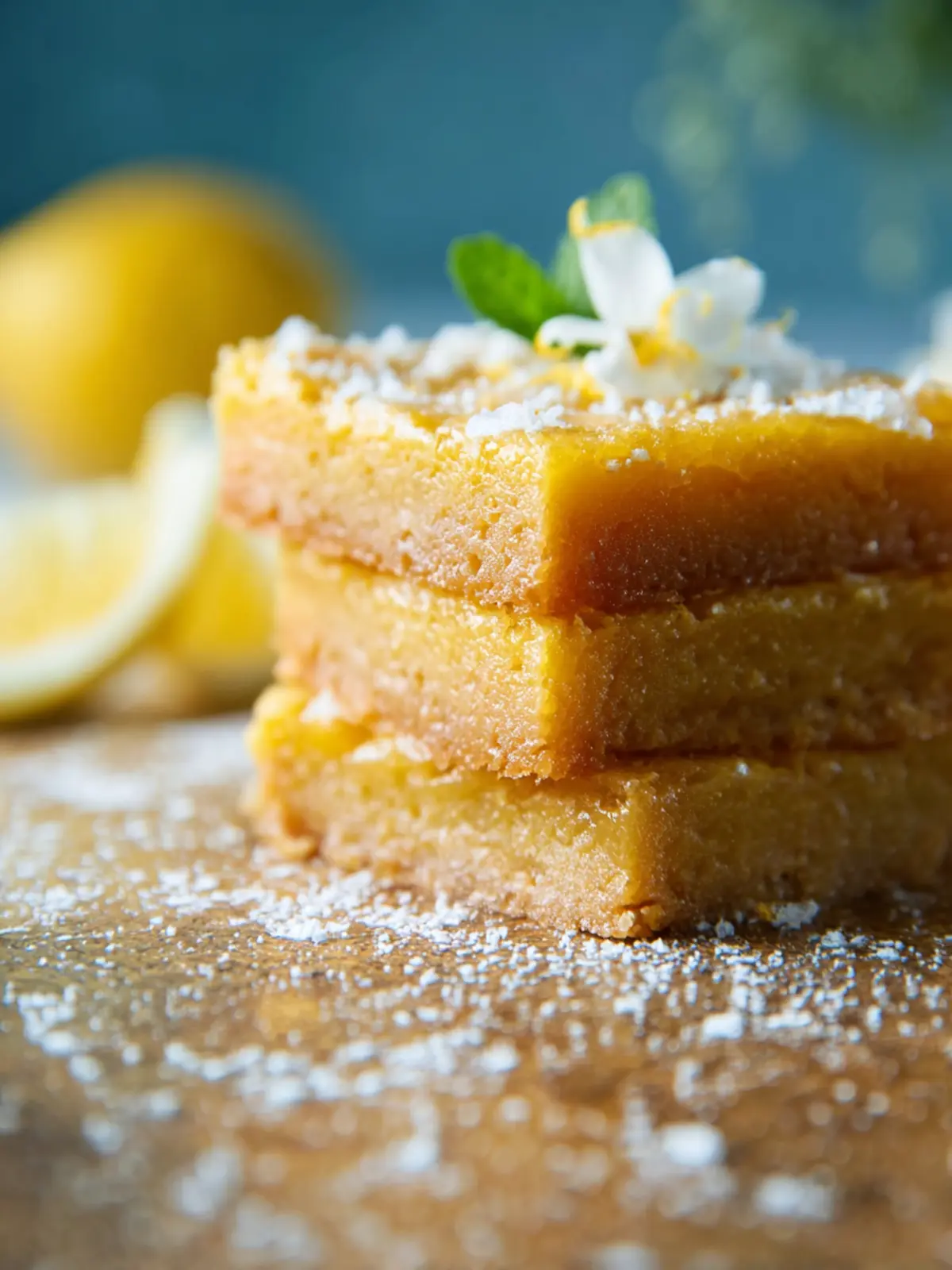 Guten Free Lemon Bars Recipe First Image