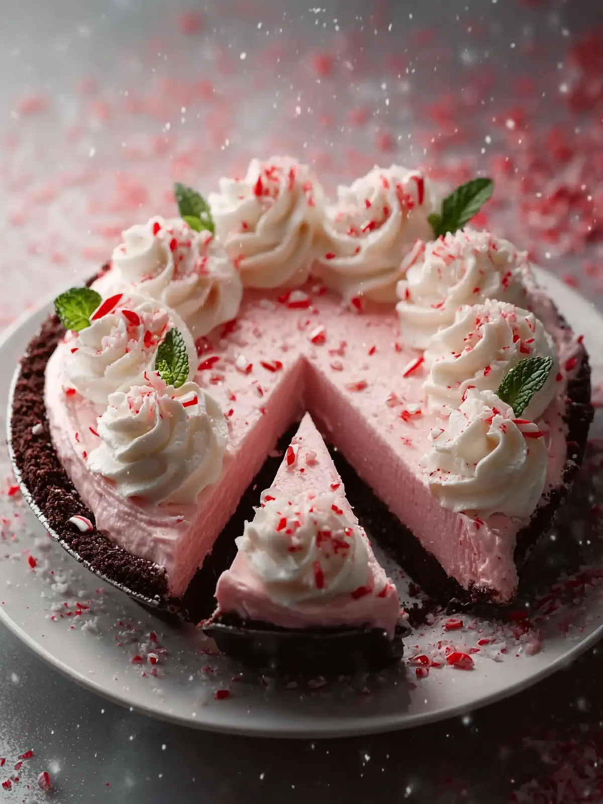 Holiday Bliss Christmas Peppermint Pie First Image