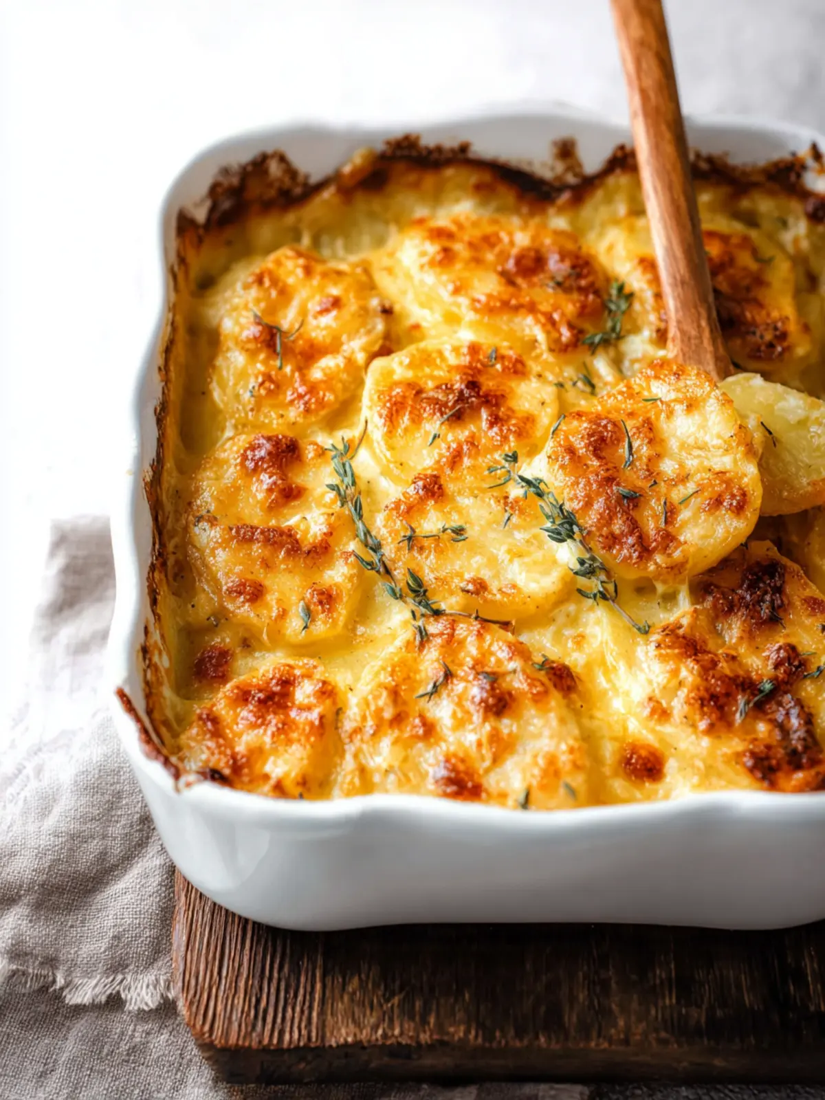Homemade Scalloped Potatoes First Image