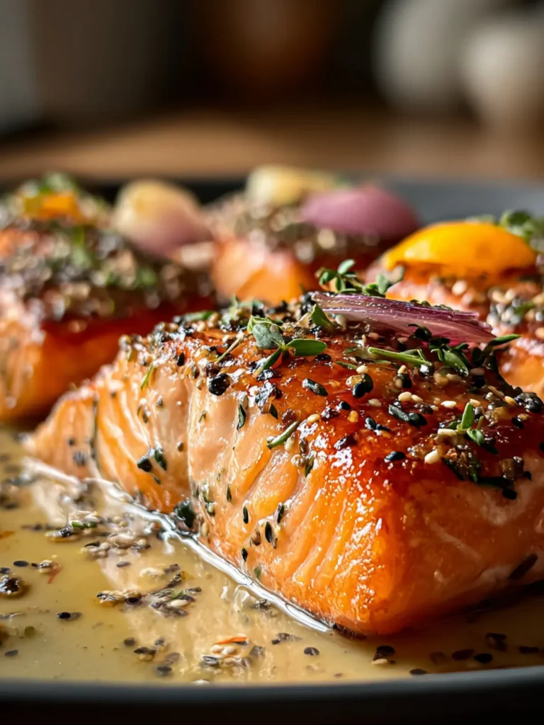 Irresistible Baked Boursin Salmon Recipe for Dinner Bliss First Image