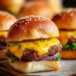 Irresistible Juicy Cheeseburger Sliders for Any Occasion First Image