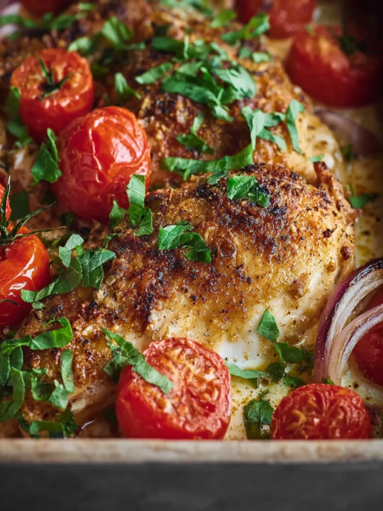 Italian Baked Chicken Recipe First Image
