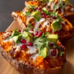 Loaded Sweet Potato Boats First Image