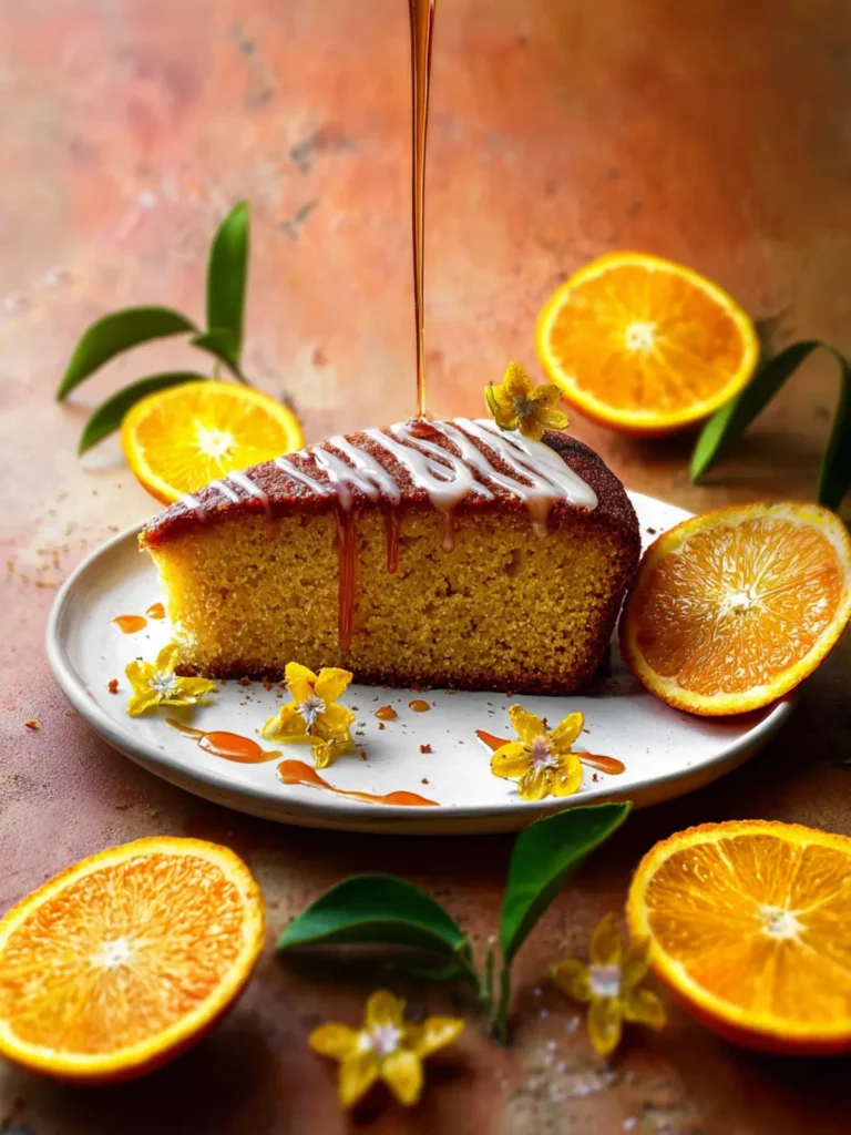 Orange Drizzle Cake First Image