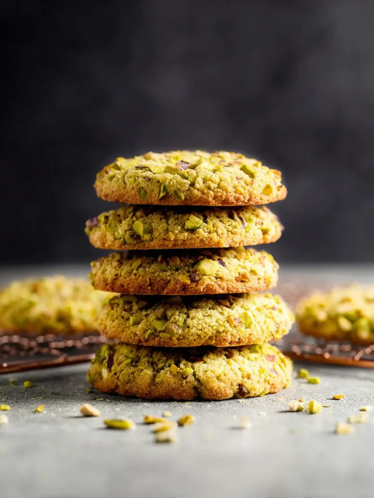 Pistachio Butter Cookies First Image