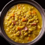 Slow Cooker Split Pea Soup First Image