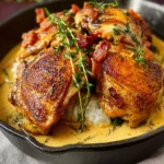 Smothered Chicken Thighs First Image