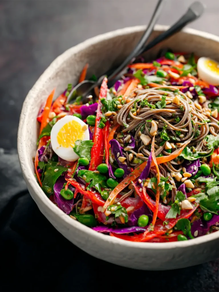 Soba Noodle Salad Recipe First Image