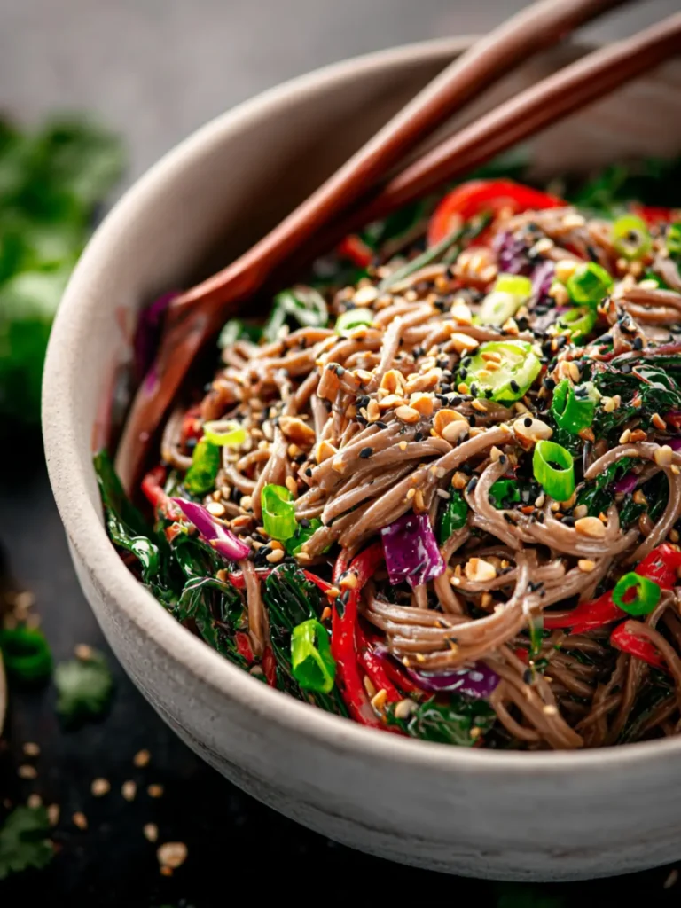 Soba Noodle Salad Recipe First Image