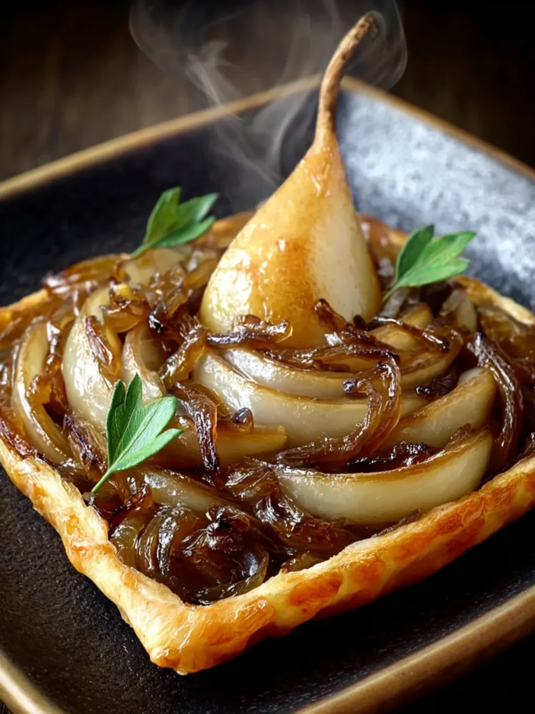 Irresistible Caramelized Onion and Pear Side Dish Recipe First Image