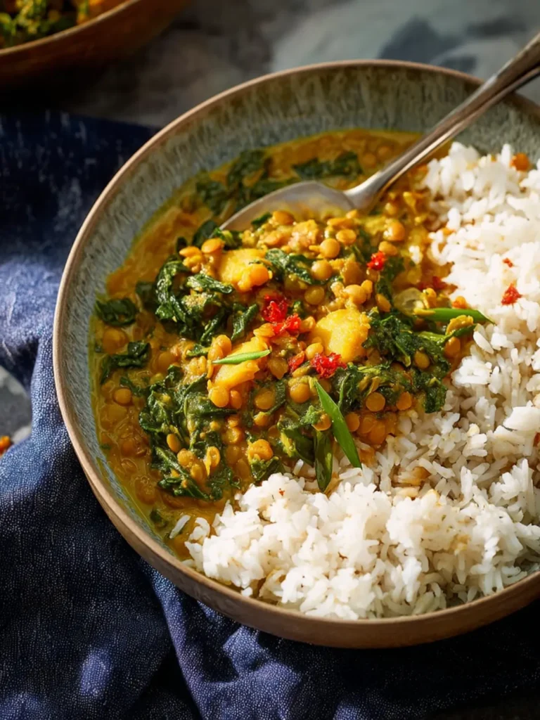 Quick Coconut Lentil Curry First Image