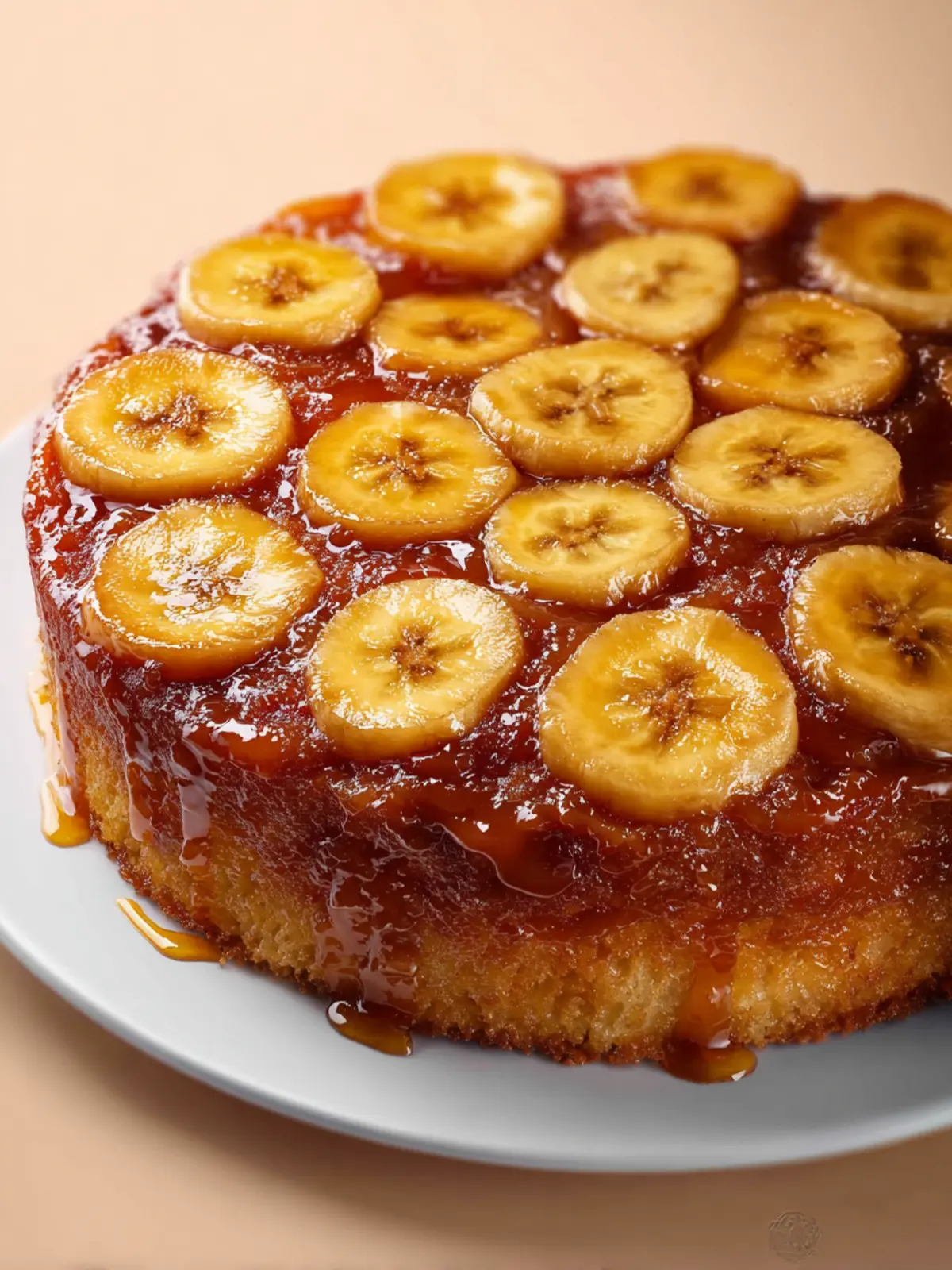 Banana Upside Down Cake First Image