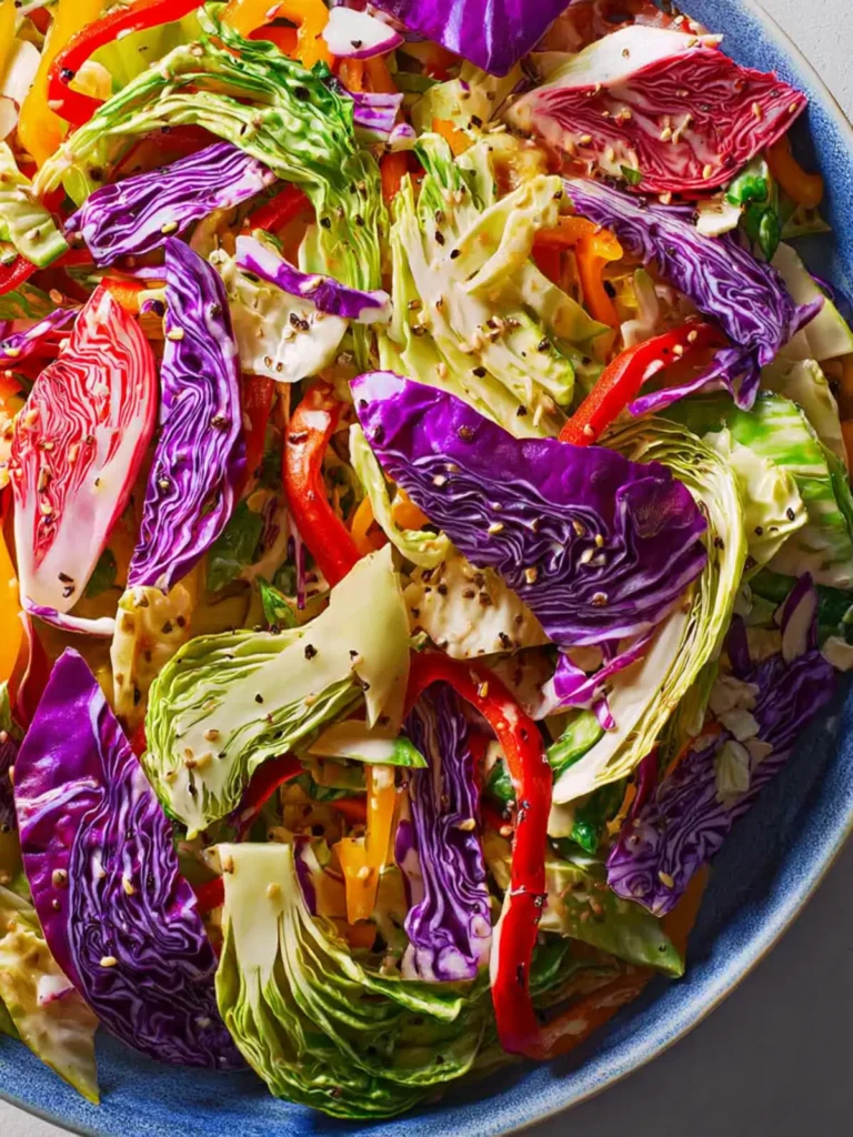 Cabbage Salad Recipe (Crunchy, No-Mayo!) First Image