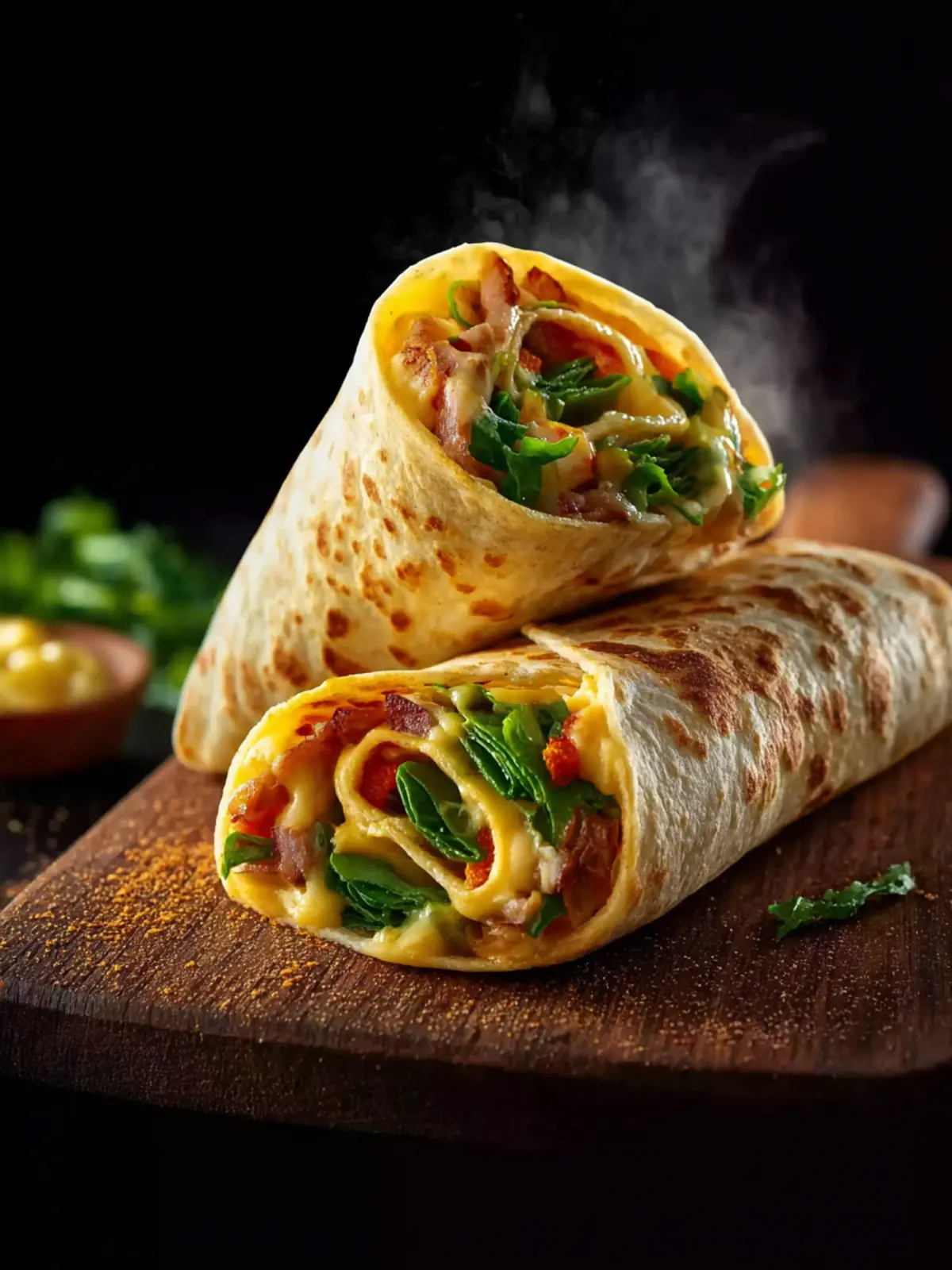 Cheesy Garlic Wraps First Image