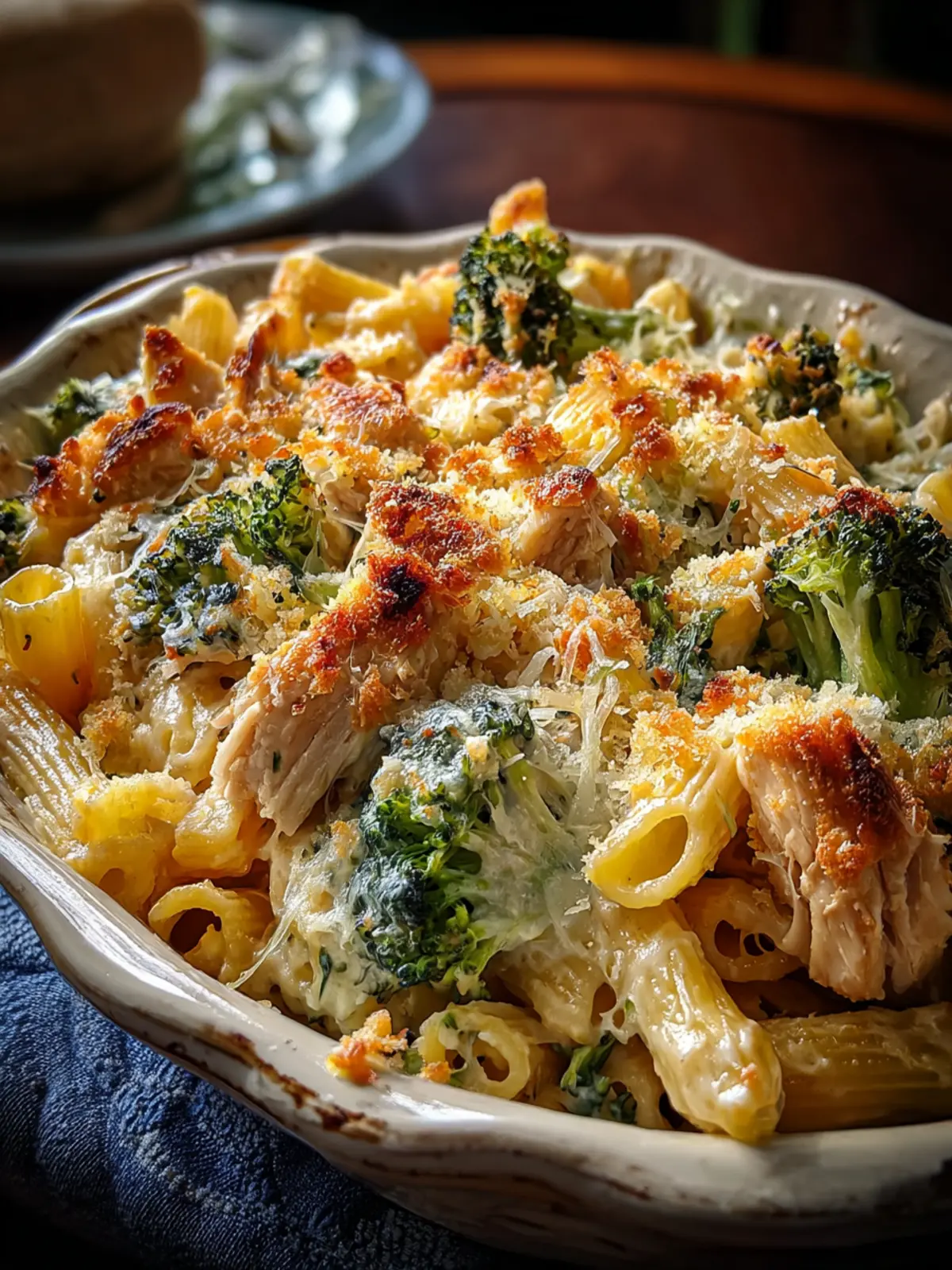 Chicken Broccoli Pasta Bake First Image