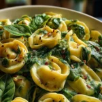Creamy Garlic Spinach Tortellini First Image