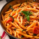 Creamy Tomato Basil Pasta First Image