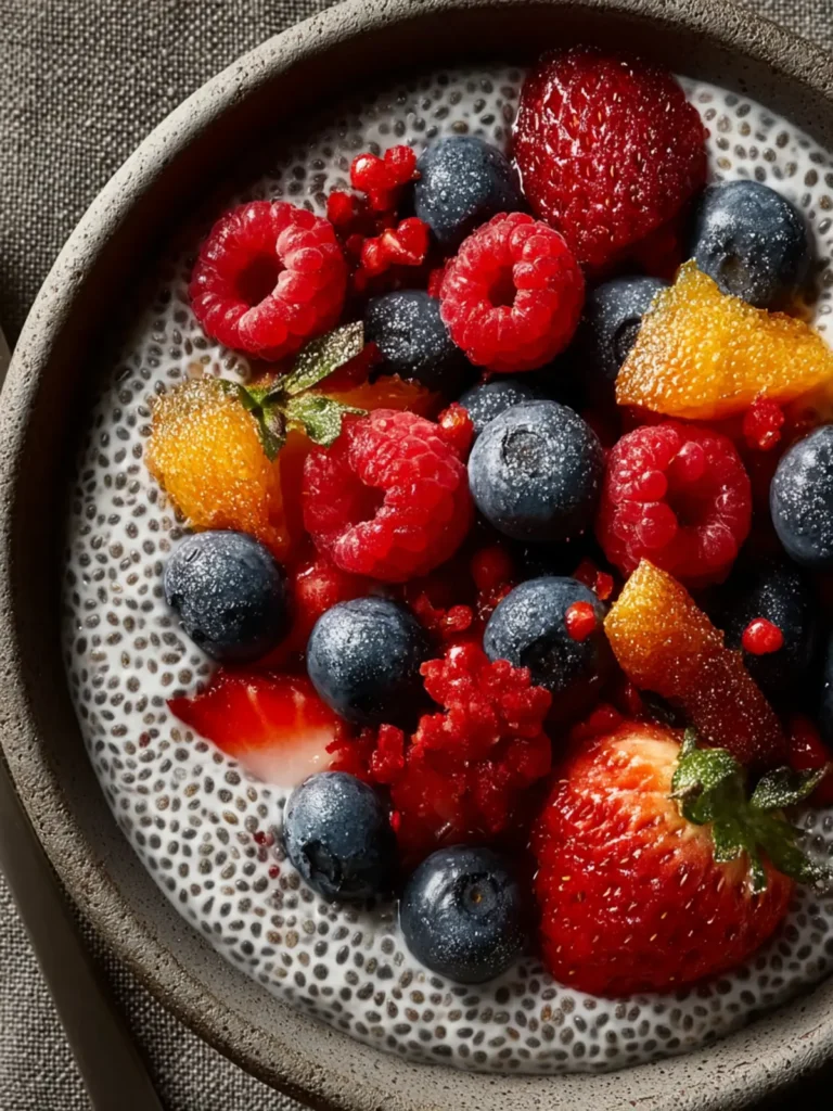 Creamy Vegan Gluten-Free Chia Pudding First Image