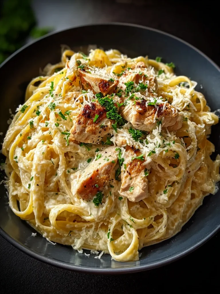 Crock Pot Chicken Alfredo First Image