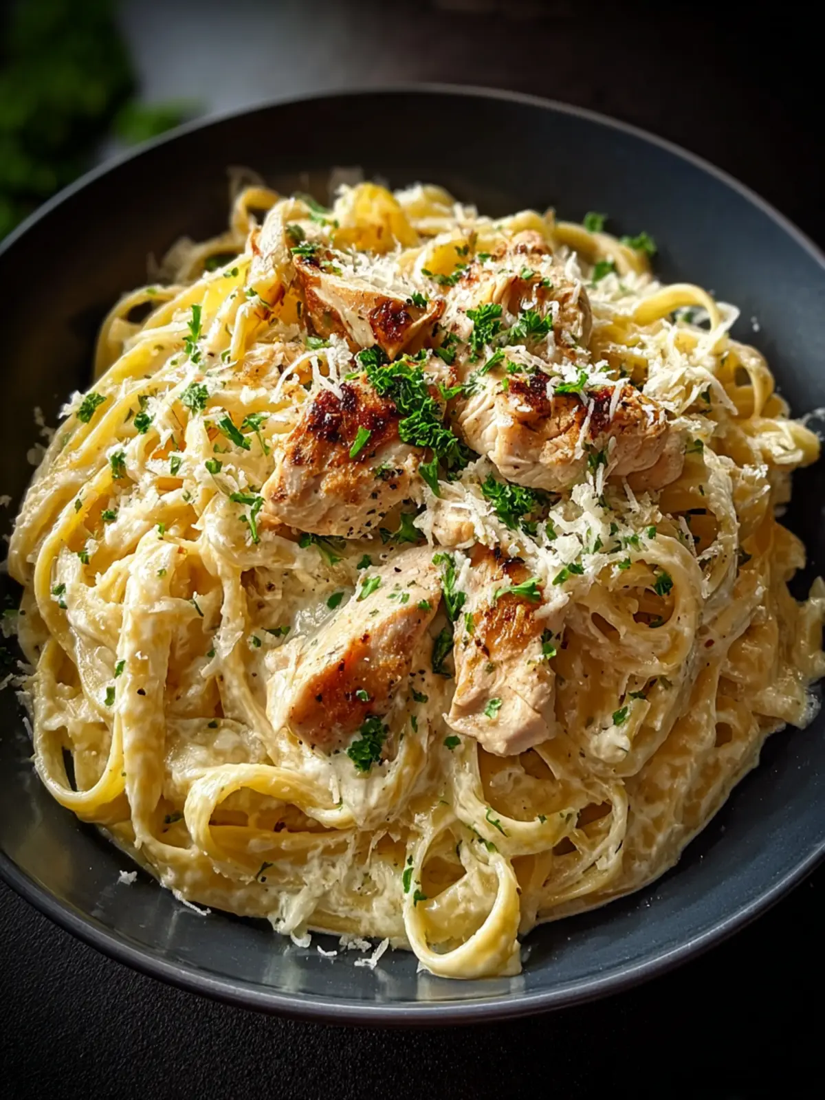 Crock Pot Chicken Alfredo First Image
