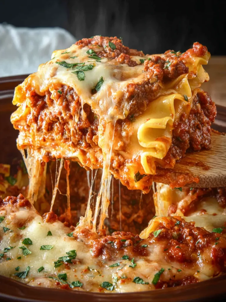 Crockpot Lasagna First Image